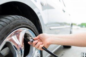Proper tire pressure is one of Lambert Zainey's Holiday Driving Safety Tips.