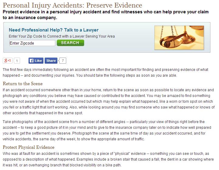 Evidence Helps an Accident Lawyer in New Orleans Fight for Your Rights